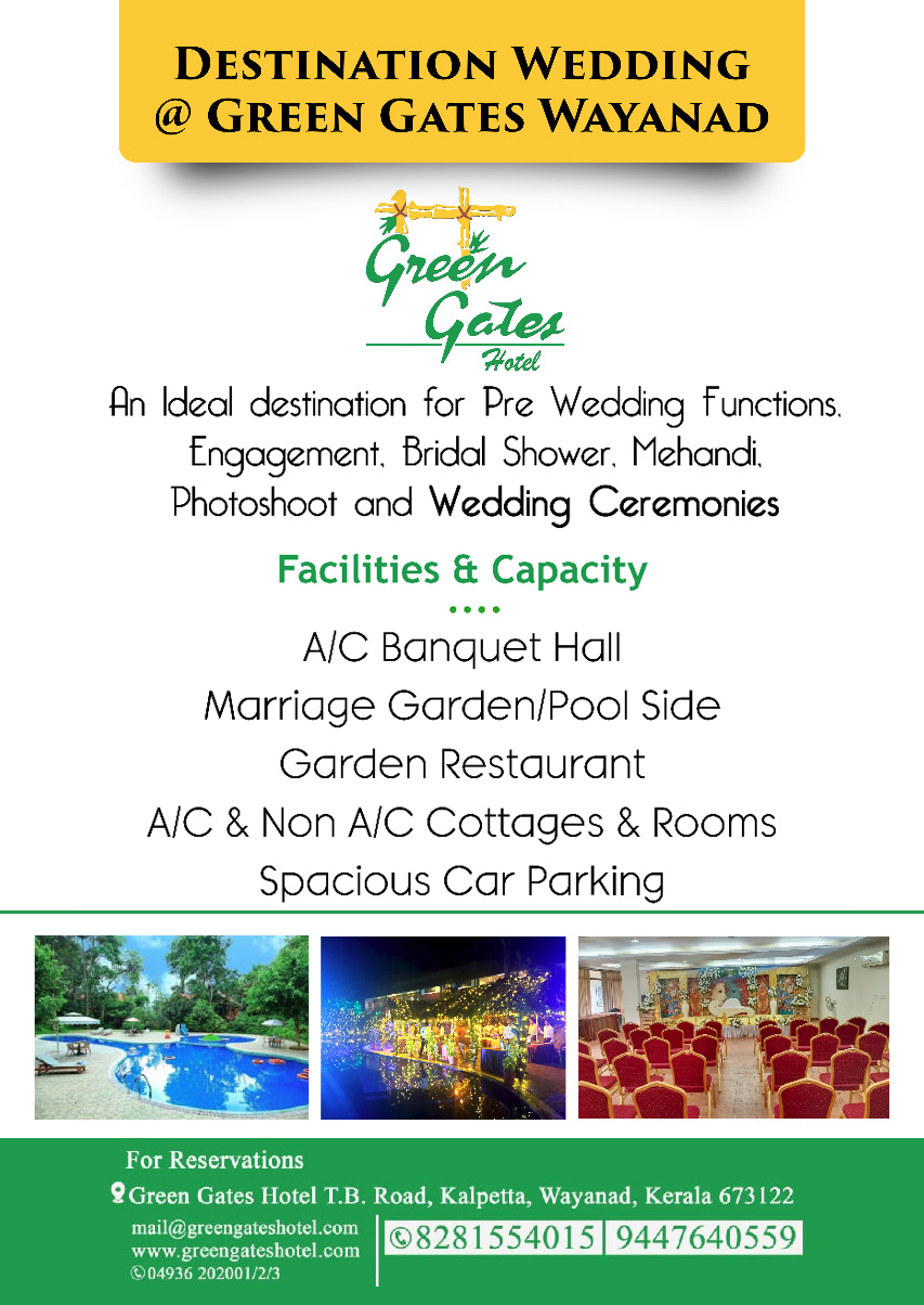 Destination Wedding - Green Gates in wayanad