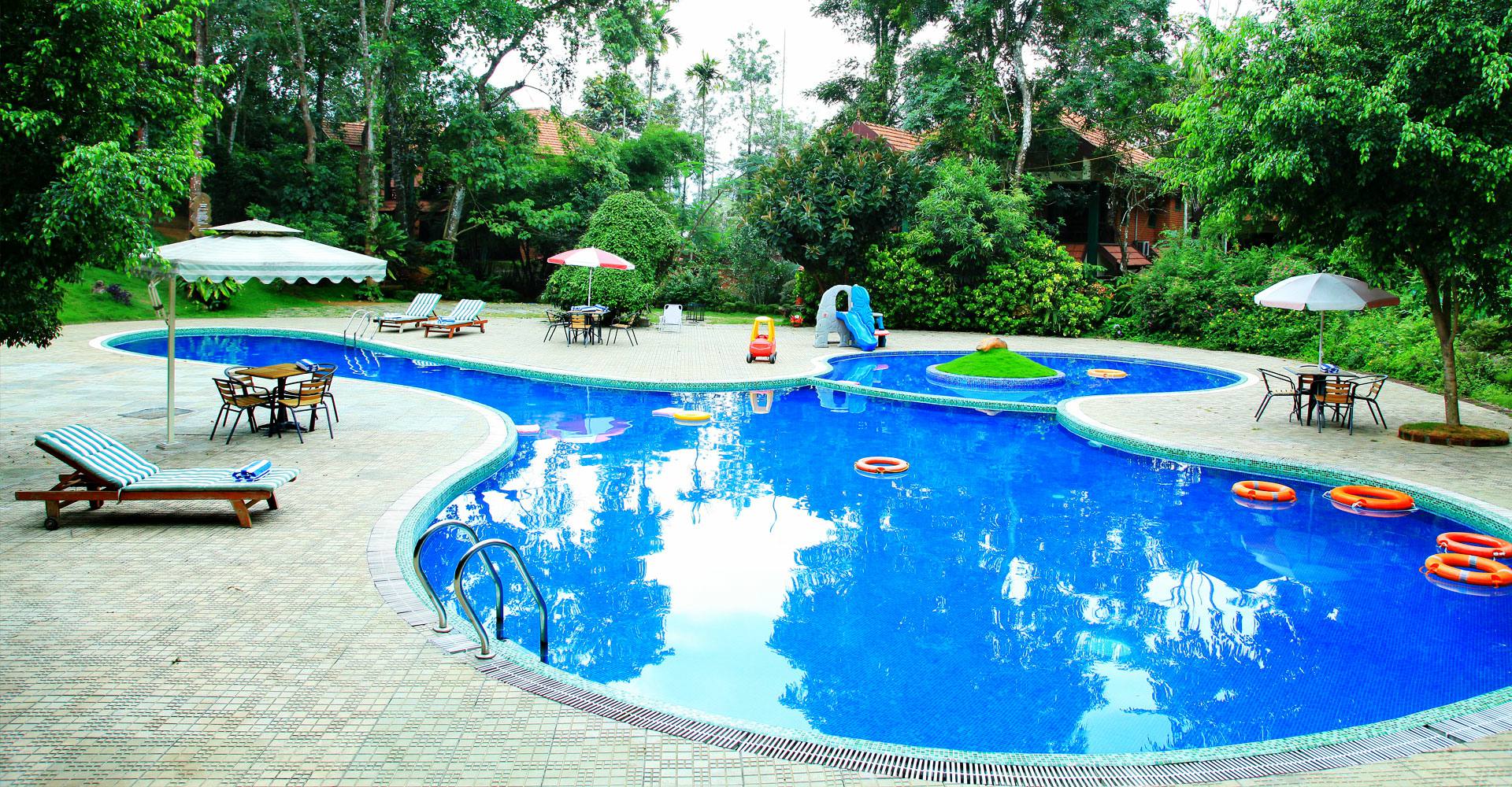 resorts in wayanad with pool